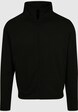 High Neck Sweat Zip Cardigan-0