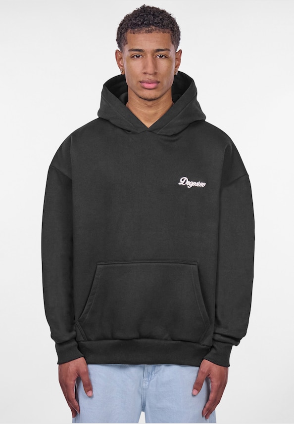 HEAVY OVERSIZE SCRIPT LOGO HOODIE-0