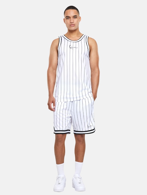 KK Small Signature Pinstripe Basketball-3
