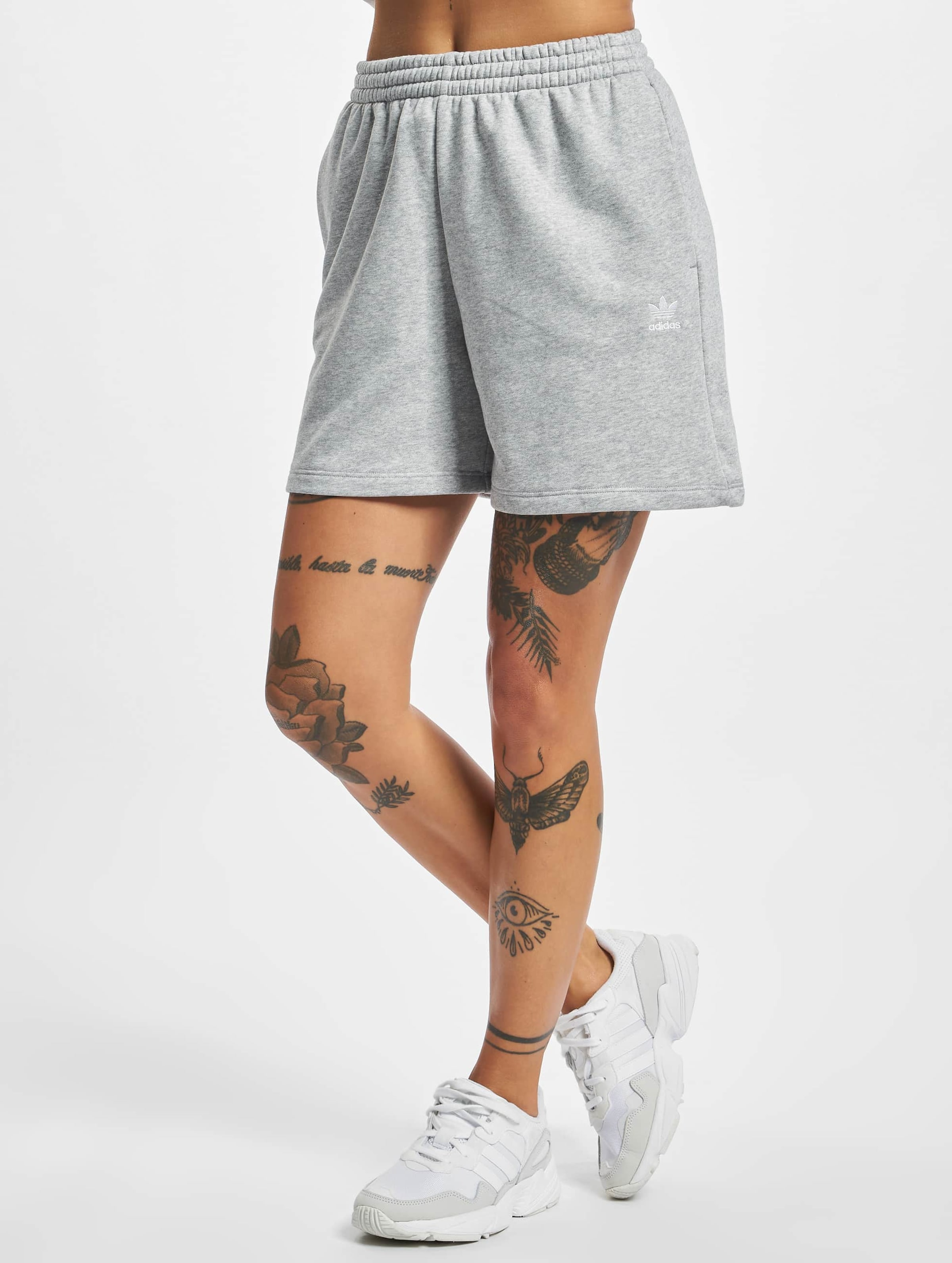 Grey adidas cheap shorts womens