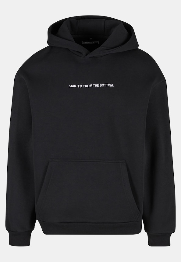 Started From The Bottom EMB Fluffy Hoody-2