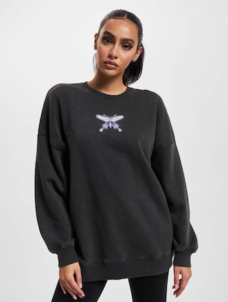 Only Lucinda Rise O Neck Box Sweatshirt