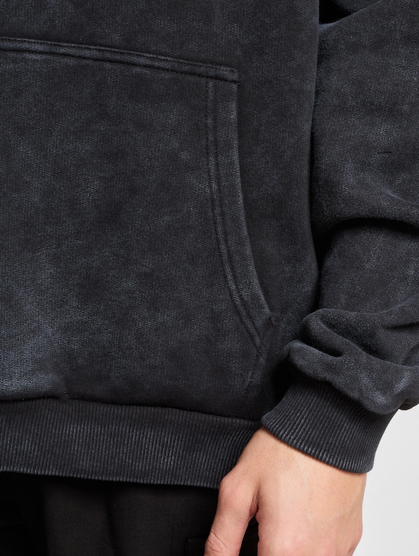 Sense Goth Print Hoodie Washed-4