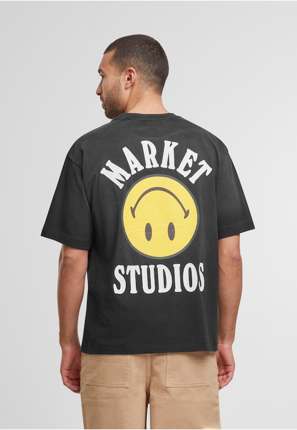 SMILEY LOCKUP T-SHIRT-1