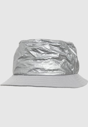 Crinkled Paper Bucket Hat