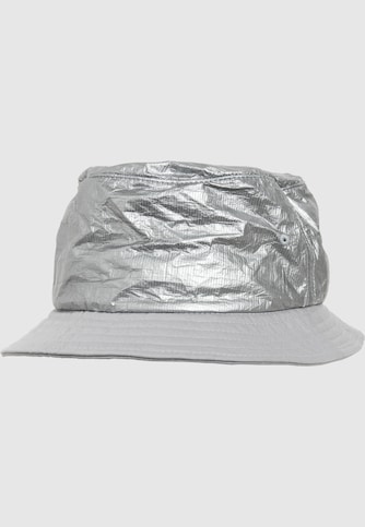Crinkled Paper Bucket Hat