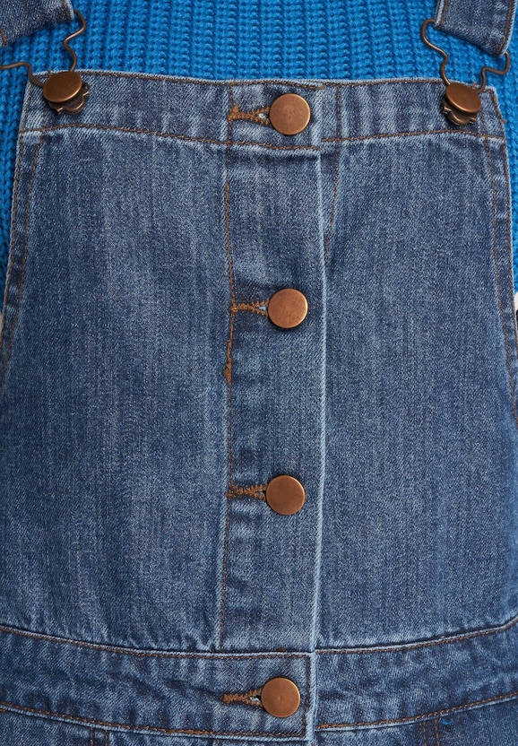 Denim Dungarees-1