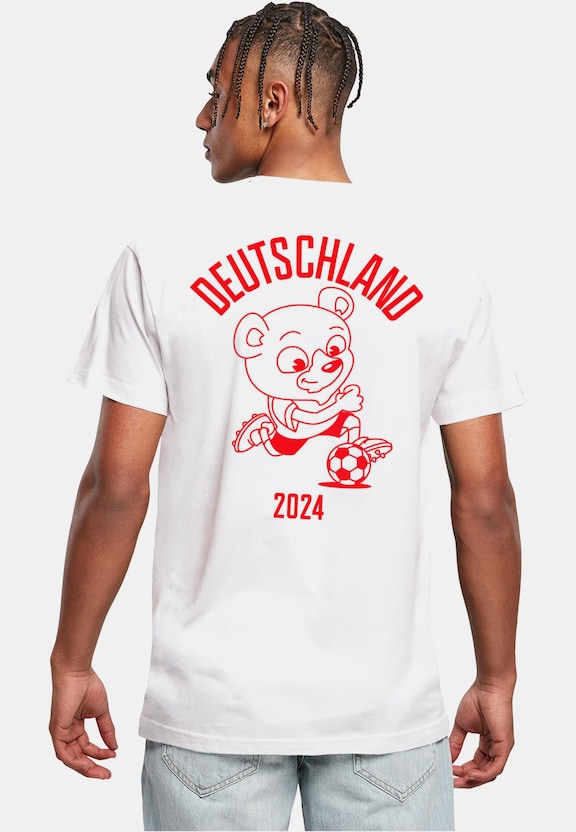 Solid Football Bear Tee-1