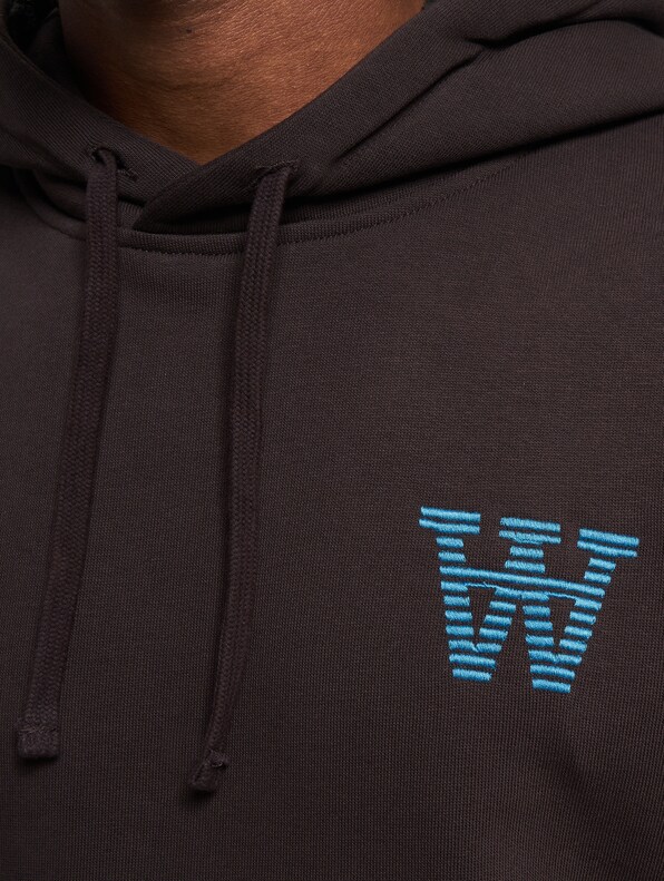 Wood Wood Ash Sleeve Print Hoodie-3