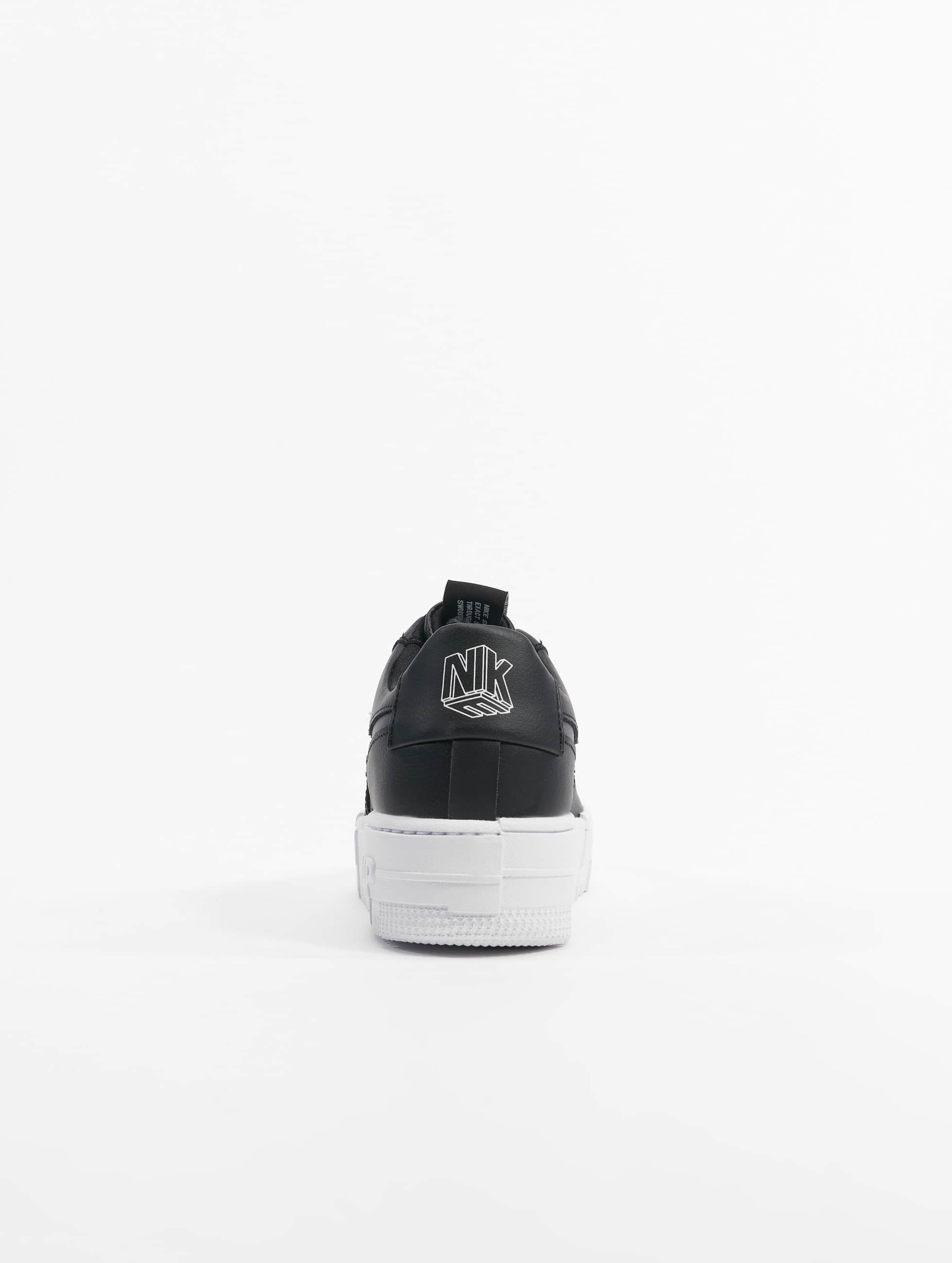 nike air force pixel black and white