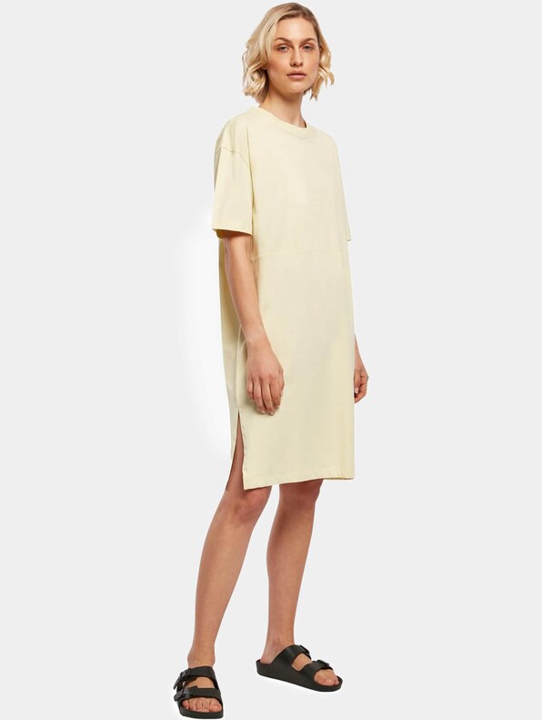 Ladies Organic Oversized Slit Tee-3