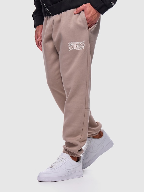 Dropsize Heavy Mirrored Logo Jogginghosen-2