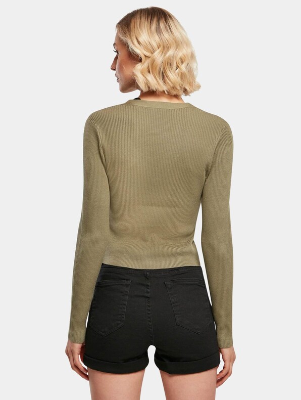 Ladies Short Rib Knit-1