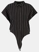 Ladies Structured Striped Tied -4