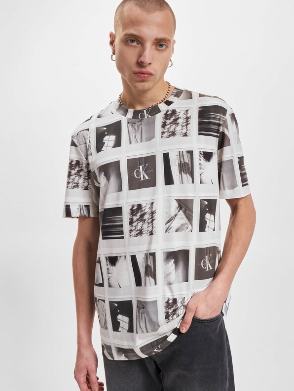 Calvin Klein Jeans Polaroid AOP T-Shirt | DEFSHOP | 23026 | T-Shirts