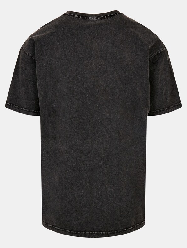 Avengers Infinity War - Logo Acid Washed Oversized-3