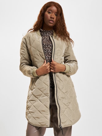 Jessica Quitled Coat Zip