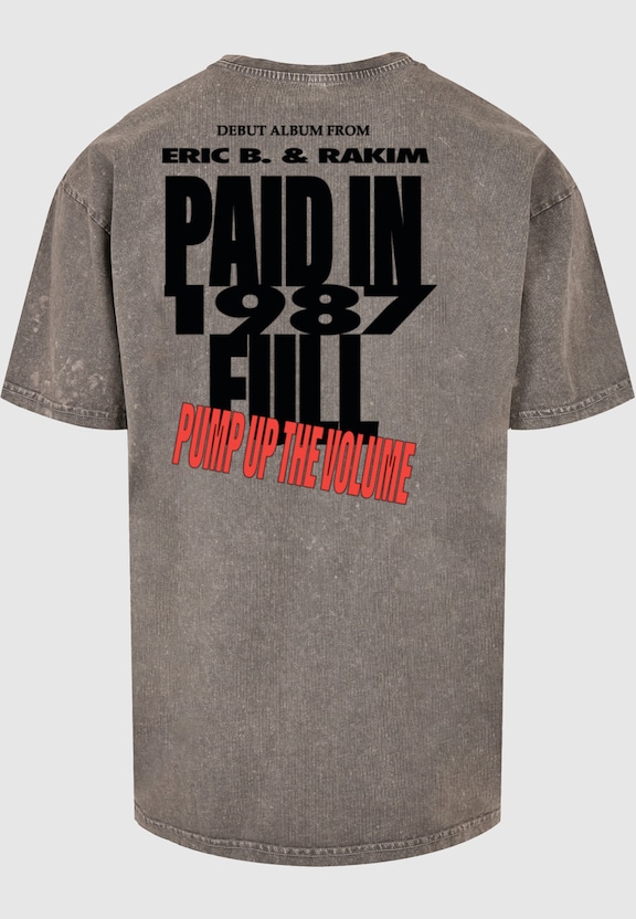 Eric B & Rakim - Pump up the volume Acid Washed Heavy Oversize Tee-5