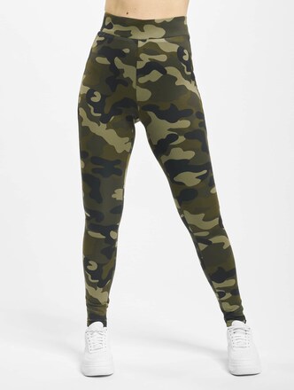 High Waist Camo Tech