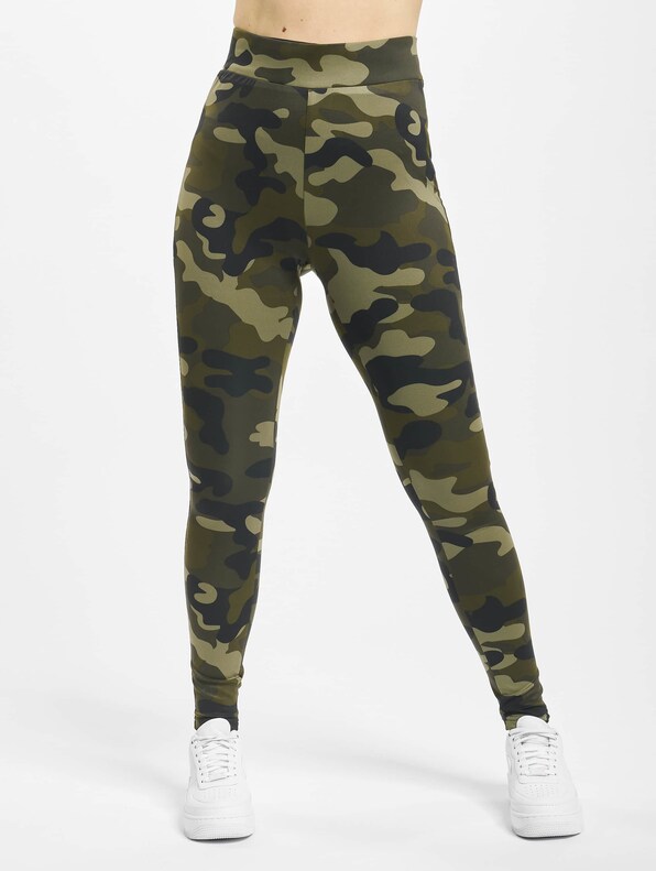 High Waist Camo Tech-0