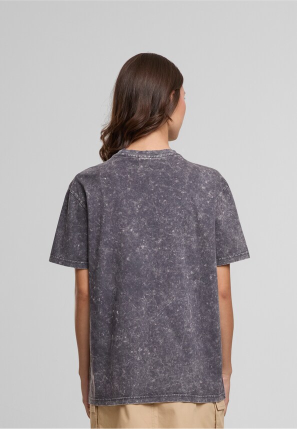 KW241-047-1 Karl Kani Woven Signature Washed Mountain Lion Os Tee-1