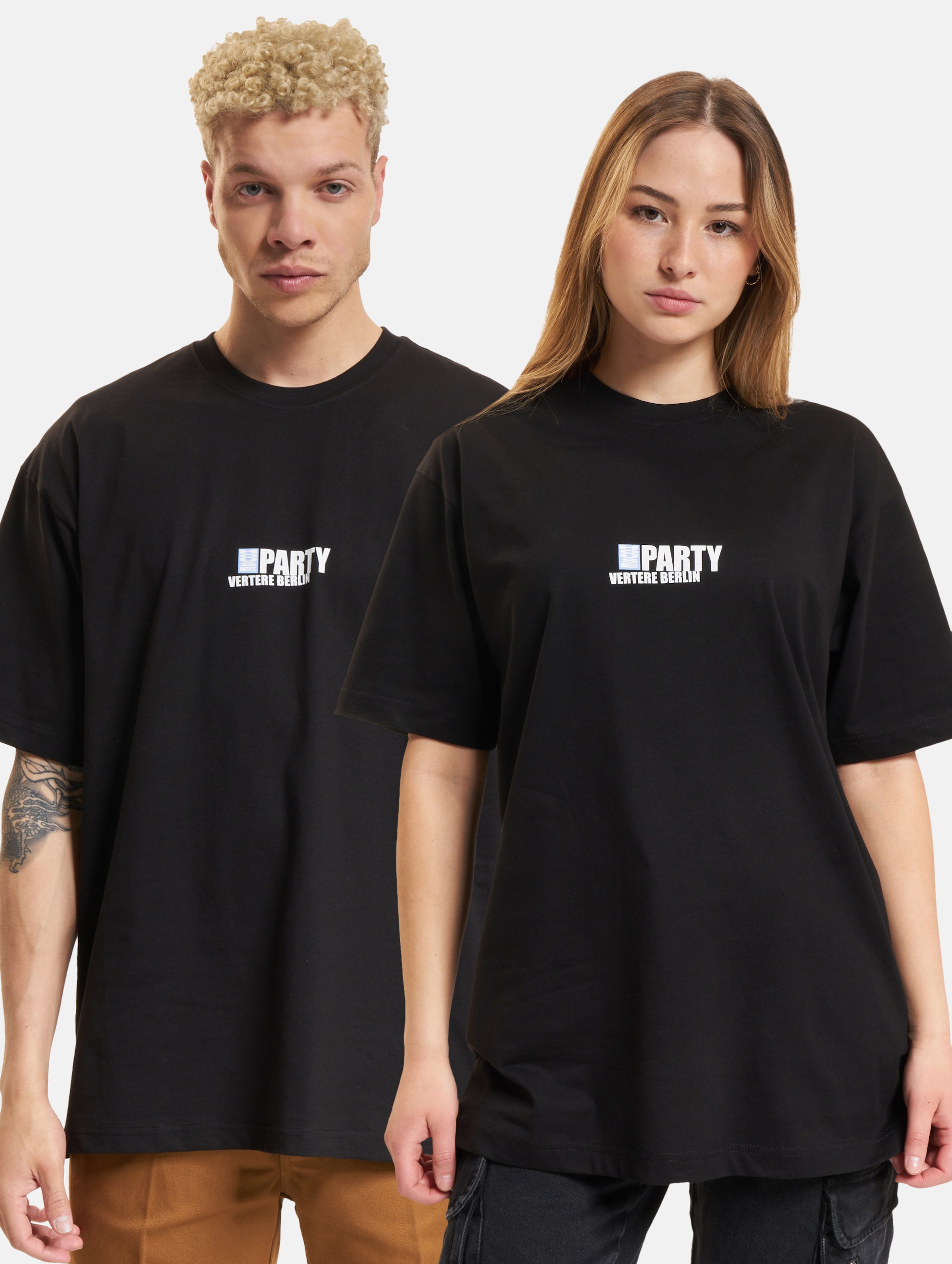 Vertere Berlin Invite T-Shirt Frauen,Männer,Unisex op kleur zwart, Maat XL