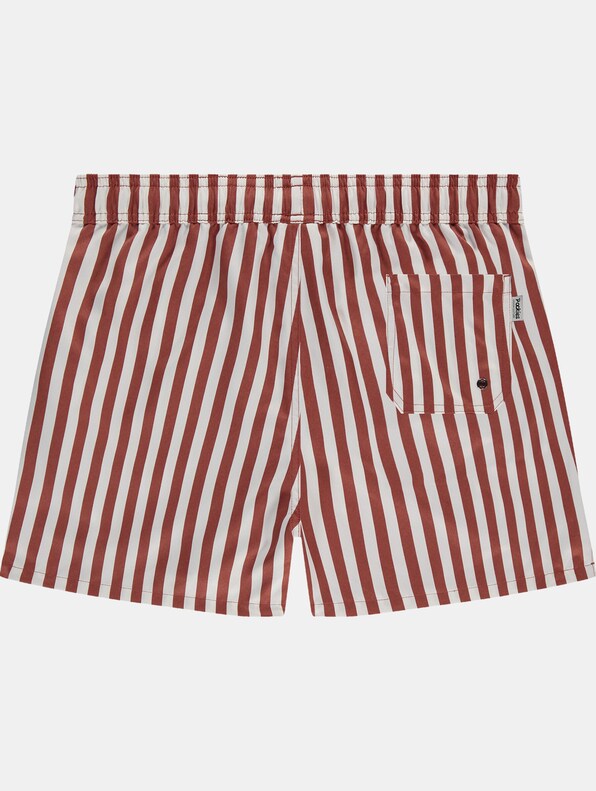 Brick Striped Shorties-1