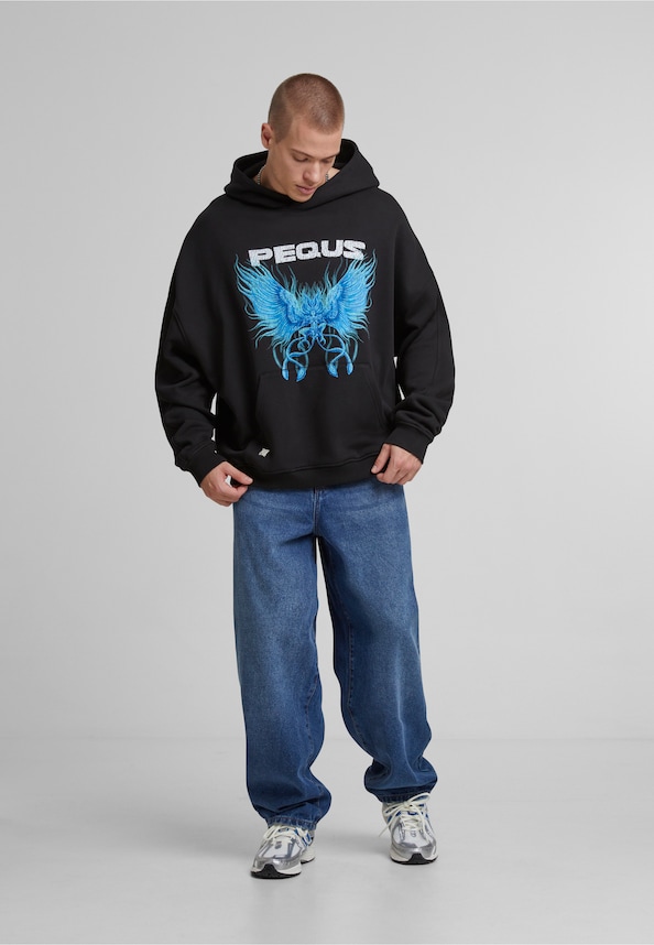 PEQUS Blue Angel Graphic Hoodie-2