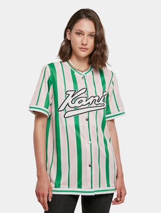 Karl Kani Varsity Stripe Baseball Shirt