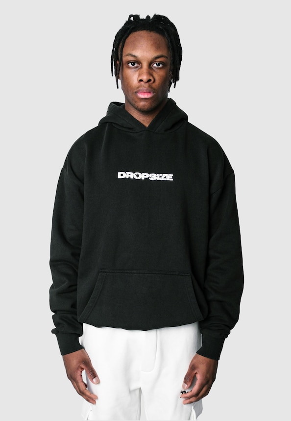 Dropsize Heavy Oversize Moon Design Hoodies-1