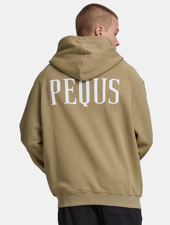 PEQUS Mythic Logo Zip Hoodies-1