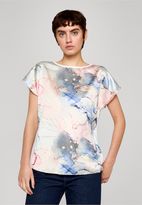 Cloud5ive T-SHIRT ABSTRUSED PRINT MATERIAL MIX-0