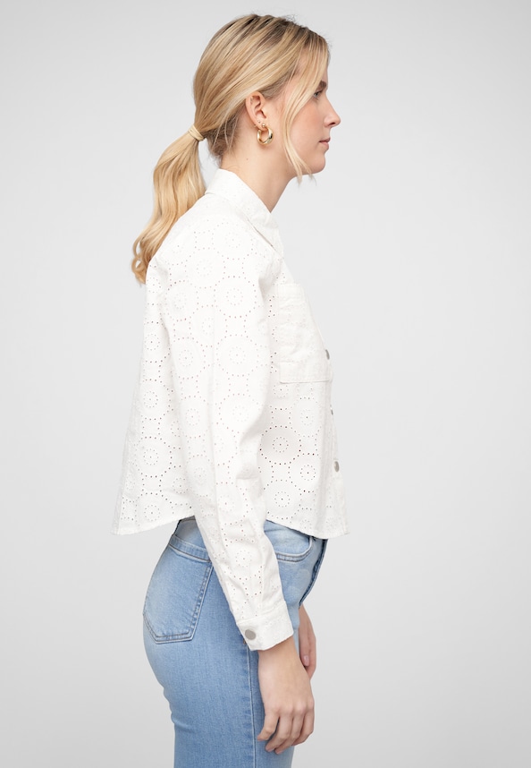 VIANNIE EMBROIDERY L/S SHACKET-3