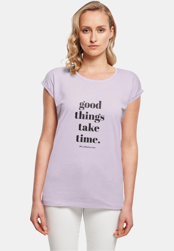 Ladies Good Things Take Time-0