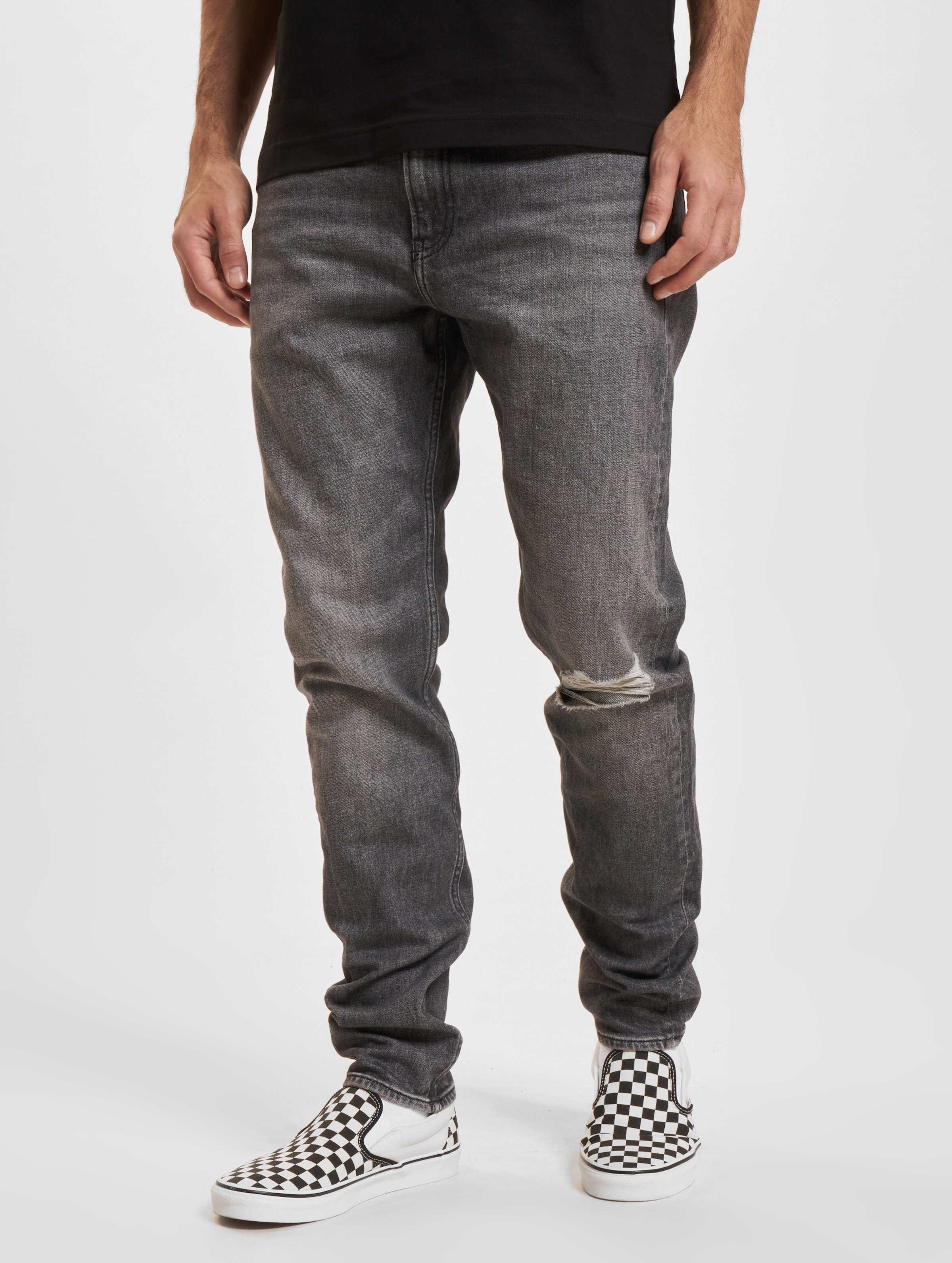 Calvin Klein Jeans Slim Tapered Fit Mannen op kleur zwart, Maat 2930