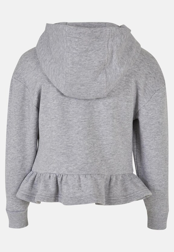 Girls Organic Volants Hoody-1