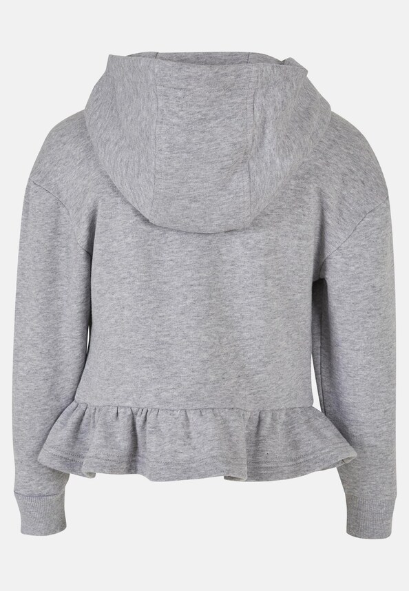 Girls Organic Volants Hoody-1