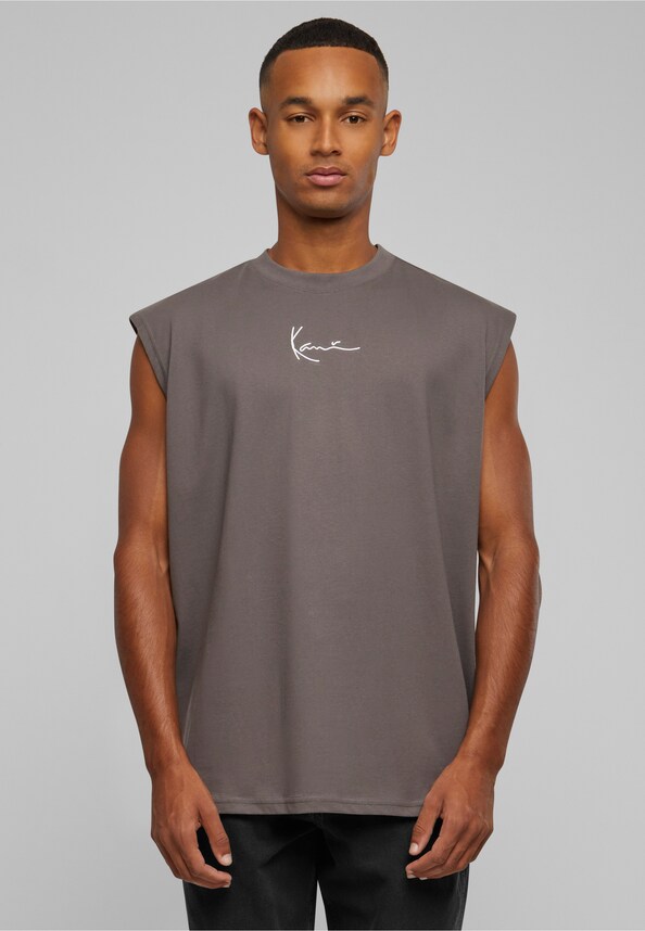 KM-ST011-012-06 Karl Kani Small Signature Essential Sleeveless Tee-0