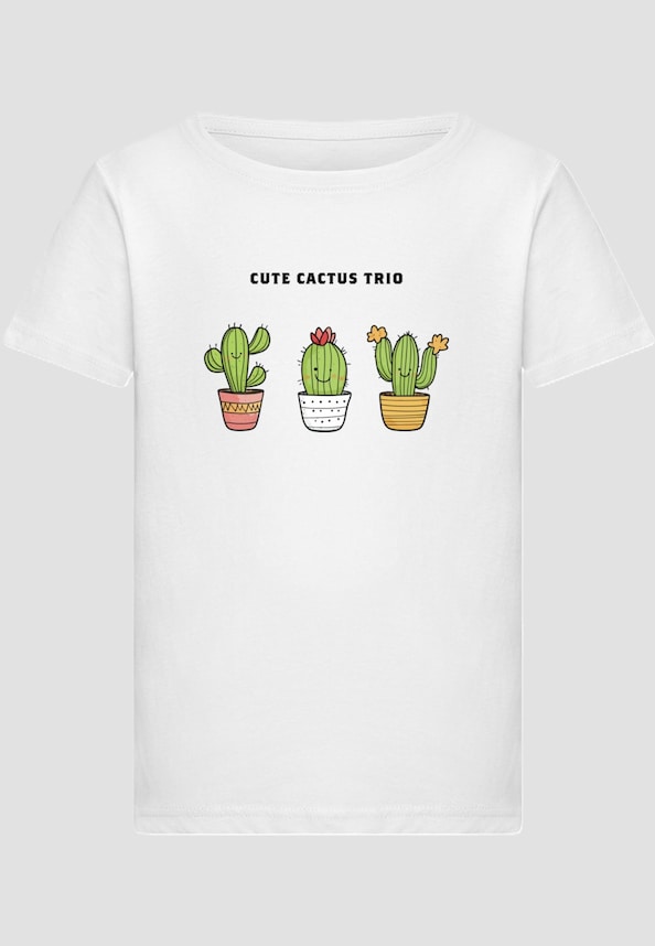 Girls Cute Cactus Trio -  T-Shirt-2