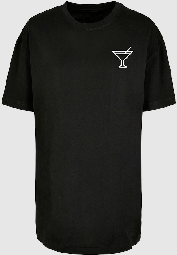 Ladies Summer - Cocktail Oversized Boyfriend Tee-4