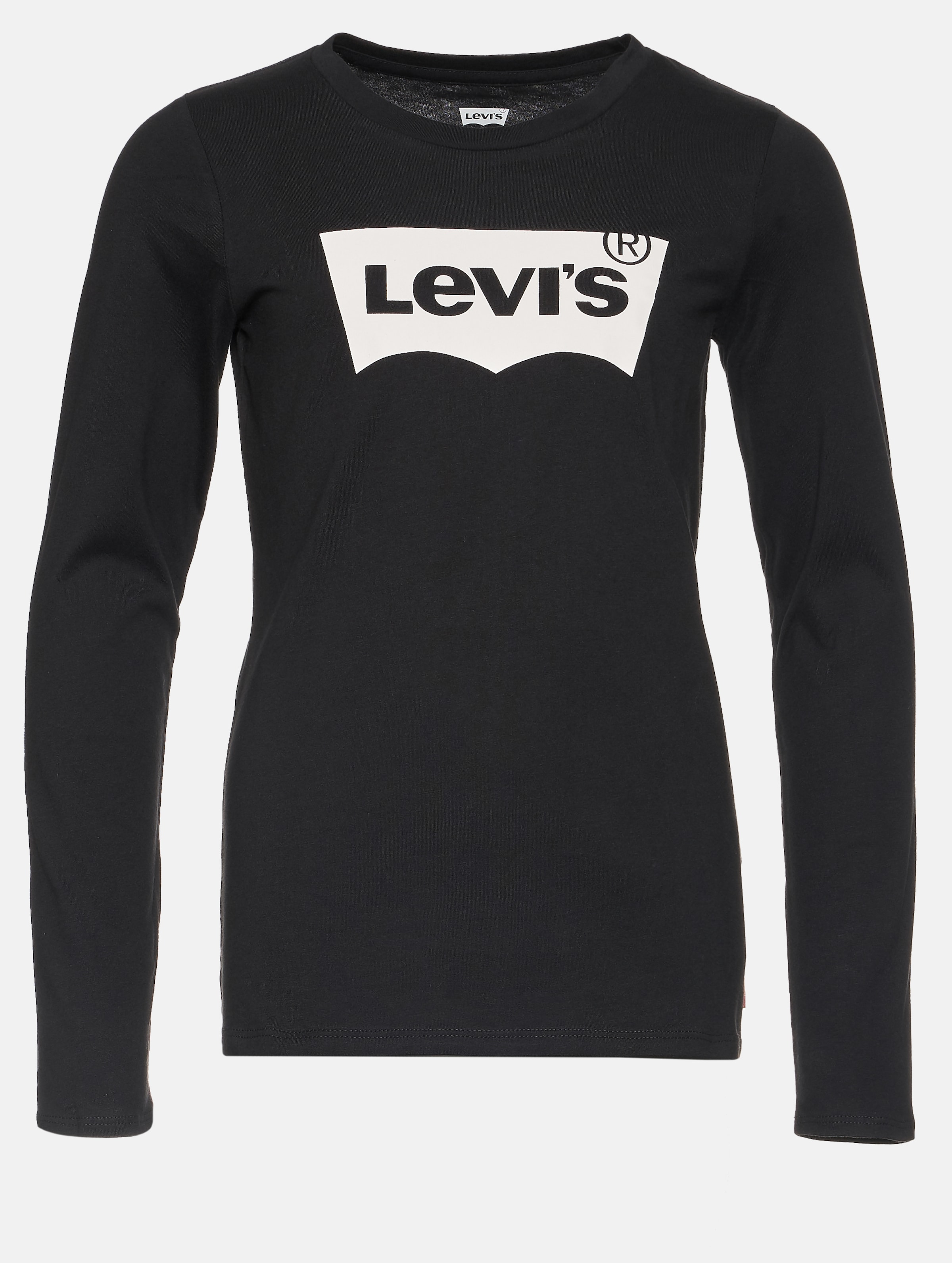 Levi's Levis Kids Lonsleeve Batwing Long T-Shirt Kinder Kinder,Unisex op kleur zwart, Maat 152