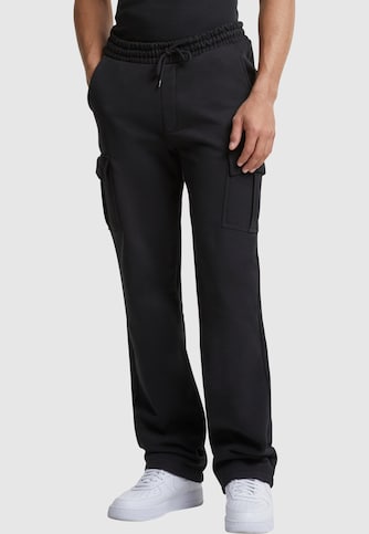 Heavy Straight Leg Cargo Sweatpants