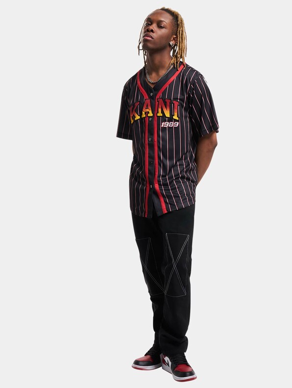 Serif Pinstripe Baseball-4