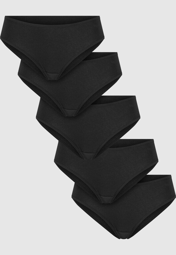 Ladies Basic Cotton Brazilian 5-Pack-6