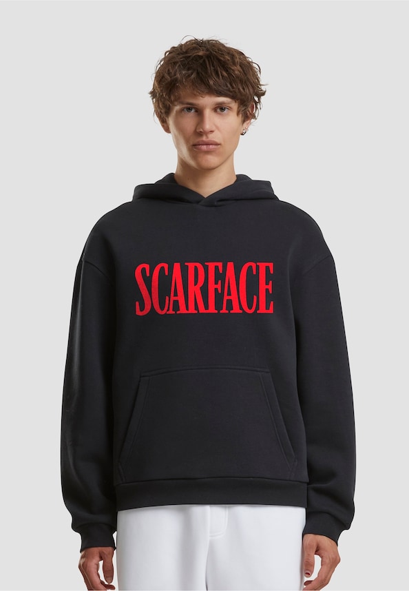 Scarface Magazine Cover Fluffy Hoodie-0