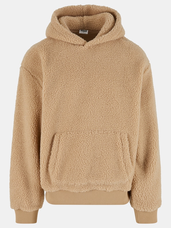 Urban Classics Oversized Teddy Hoodies-0