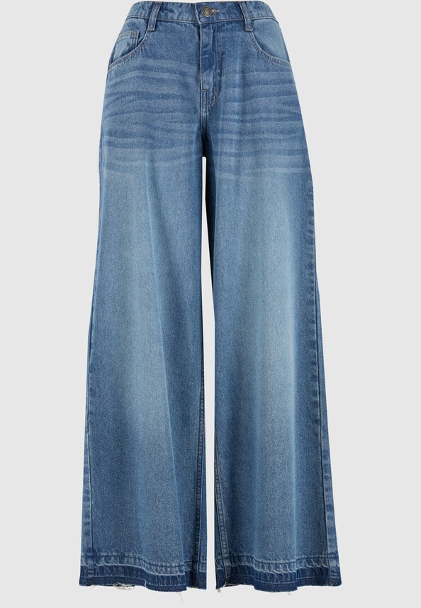 Ladies Wide Leg Denim-4
