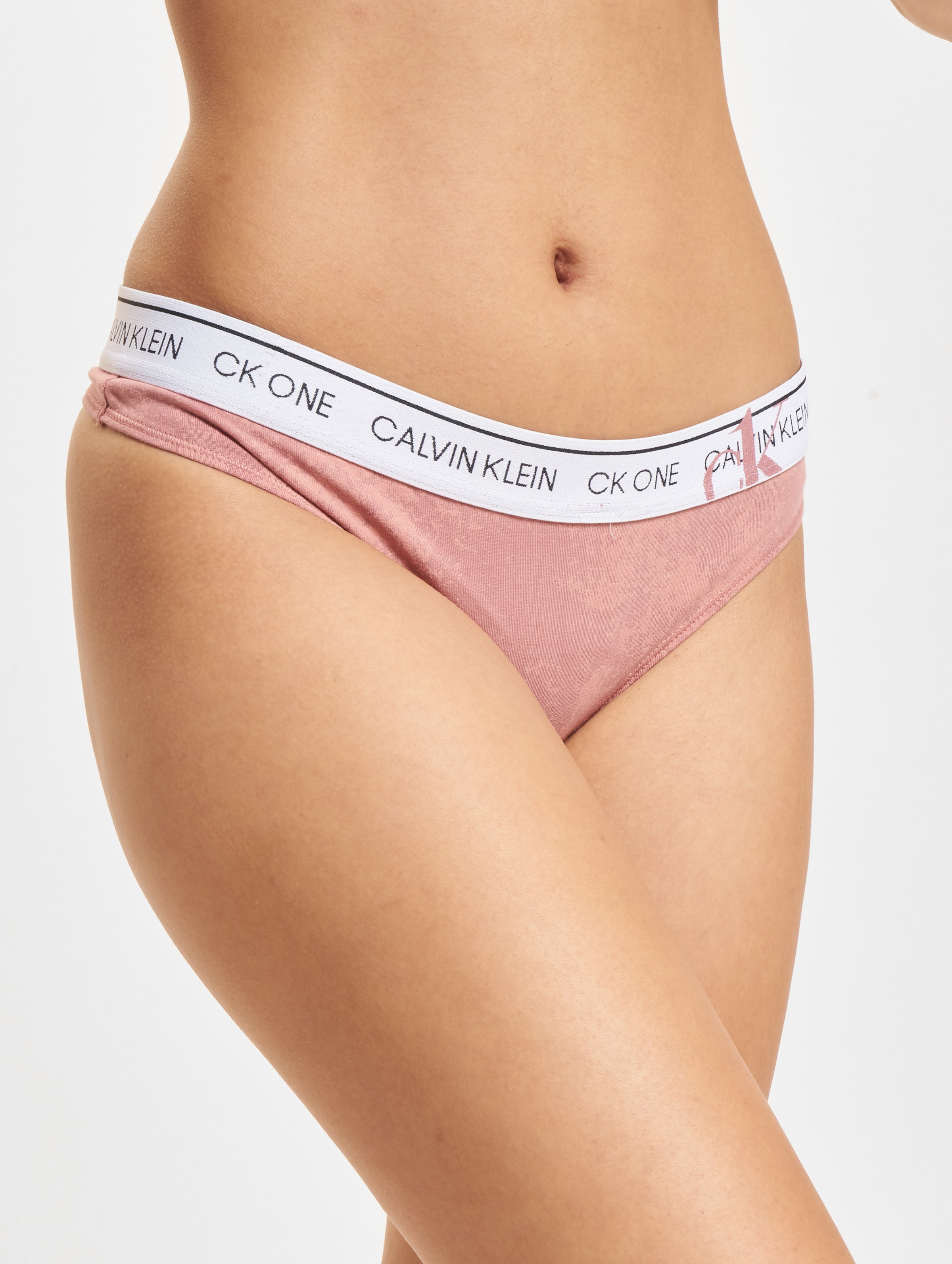 Calvin Klein Underwear Tanga Frauen,Unisex op kleur roze, Maat L