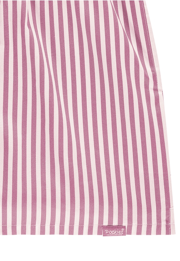 Pink Striped - Boyfriend Boxers-4