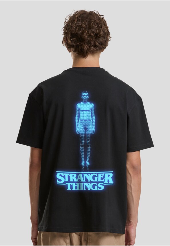 Stranger Things Eleven Bitmap Loose Tee-1